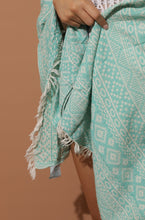 Load image into Gallery viewer, Aztec Authentic Turkish Towel - Mint