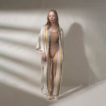 Load image into Gallery viewer, Parma Kimono Dress - Linen/Mango
