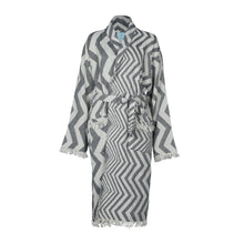 Load image into Gallery viewer, Adult Bathrobe - Charcoal
