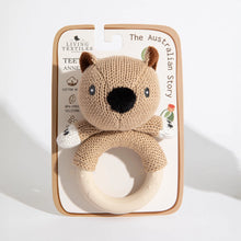 Load image into Gallery viewer, Ring Rattle - Wombat