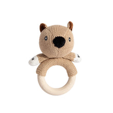 Load image into Gallery viewer, Ring Rattle - Wombat
