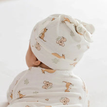 Load image into Gallery viewer, Bamboo Beanie - Kangaroo &amp; Koala
