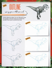 Load image into Gallery viewer, Garry Fleming - Activity Kit - How to Draw Dinosaurs
