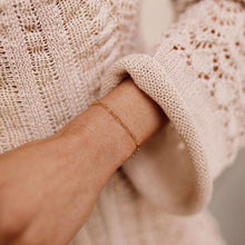 Load image into Gallery viewer, Cable Bracelet Gold Plated