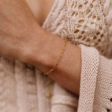 Load image into Gallery viewer, Cable Bracelet Gold Plated