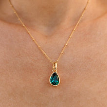 Load image into Gallery viewer, Droplet Carrier Necklace Gold Plated