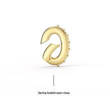 Load image into Gallery viewer, Eternity Mix Carrier Pendant Clasp Gold Plated - Clasp Only