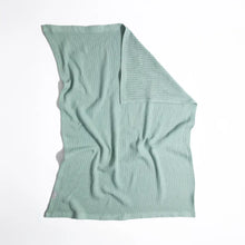 Load image into Gallery viewer, Bassinet Cotton Cellular Blanket - Sage