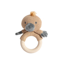 Load image into Gallery viewer, Ring Rattle - Platypus