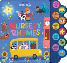 Load image into Gallery viewer, 10-Button Sound Book - Nursery Rhymes