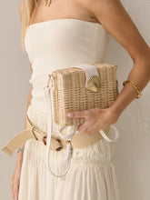 Load image into Gallery viewer, Lucinda Straw Box Bag