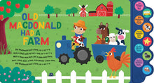 Load image into Gallery viewer, 10-Button Sound Book - Nursery Rhymes