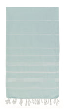 Load image into Gallery viewer, Hamam Authentic Towel - Ice Blue