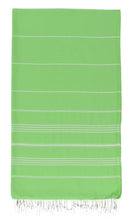 Load image into Gallery viewer, Hamam Authentic Towel - Lime Green