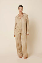 Load image into Gallery viewer, Harlow Bamboo Striped PJ Set