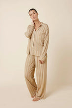 Load image into Gallery viewer, Harlow Bamboo Striped PJ Set