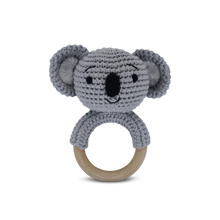 Load image into Gallery viewer, Ollie the Koala Ring Rattle