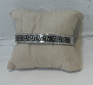 Stainless Steel Silver Plated Bangle