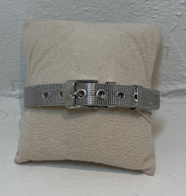 Load image into Gallery viewer, Stainless Steel Silver Plated Bangle