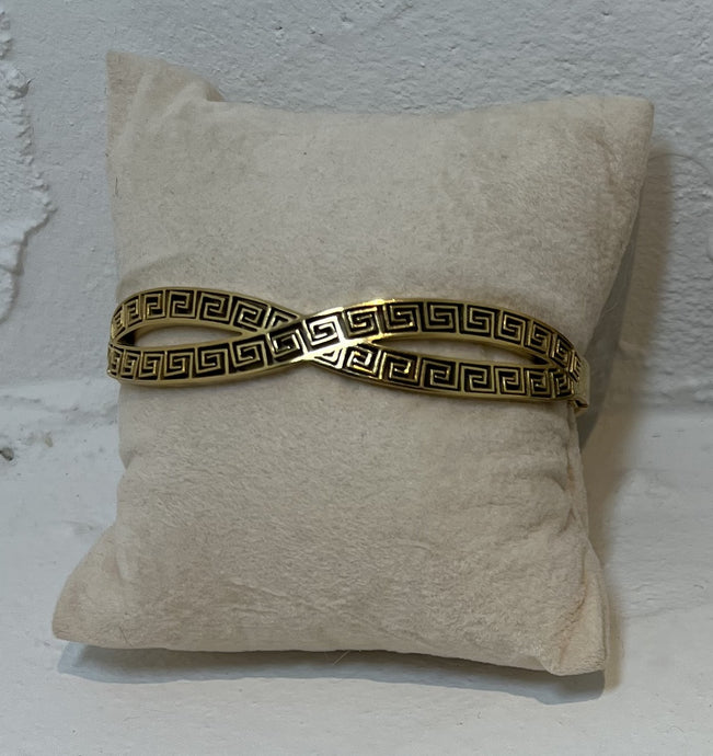 Stainless Steel Gold Plated Bangle