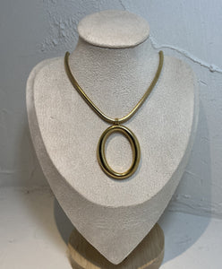 Stainless Steel Gold Plated Necklace