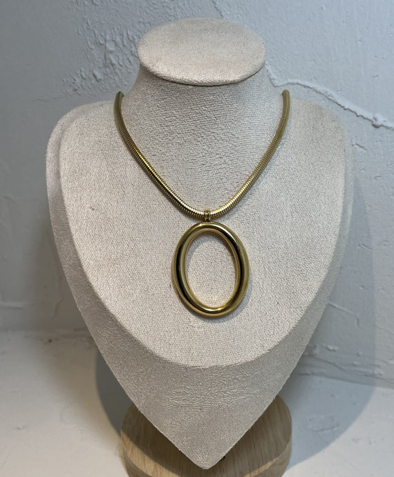Stainless Steel Gold Plated Necklace