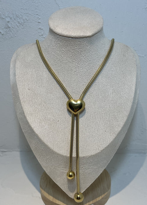 Stainless Steel Gold Plated Necklace
