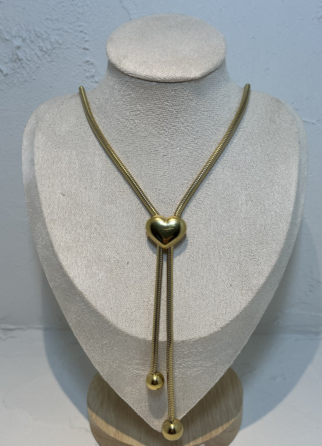 Stainless Steel Gold Plated Necklace