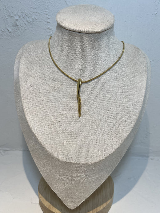 Stainless Steel Gold Plated Necklace