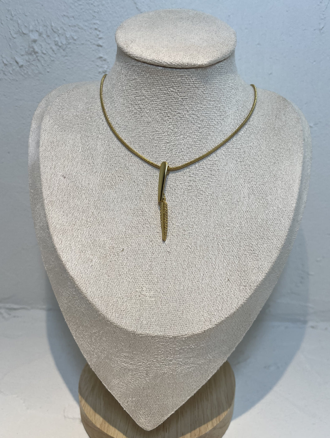 Stainless Steel Gold Plated Necklace