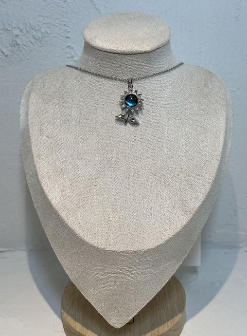 Stainless Steel Silver Plated Necklace