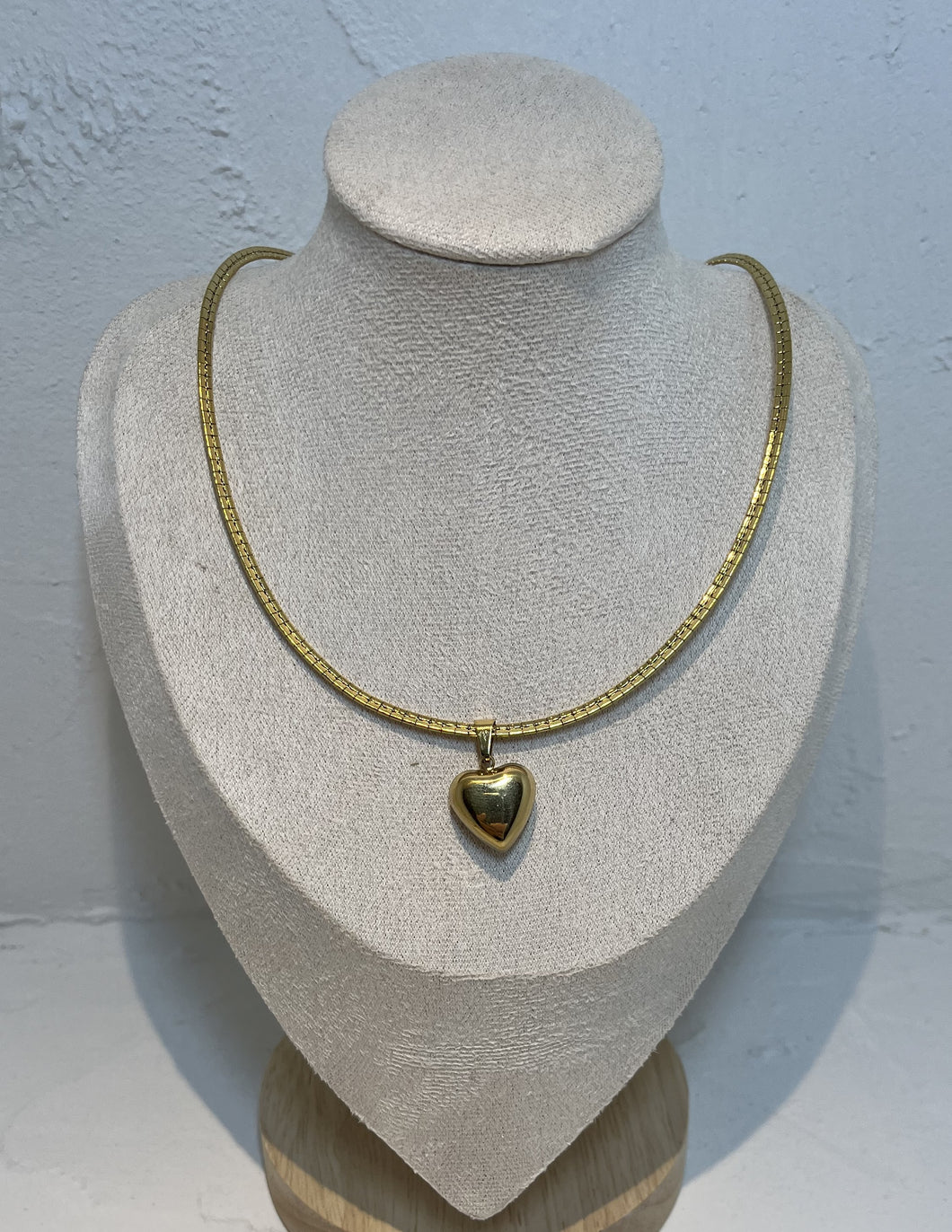 Stainless Steel Gold Plated Necklace