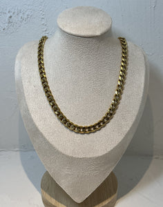 Stainless Steel Gold Plated Necklace
