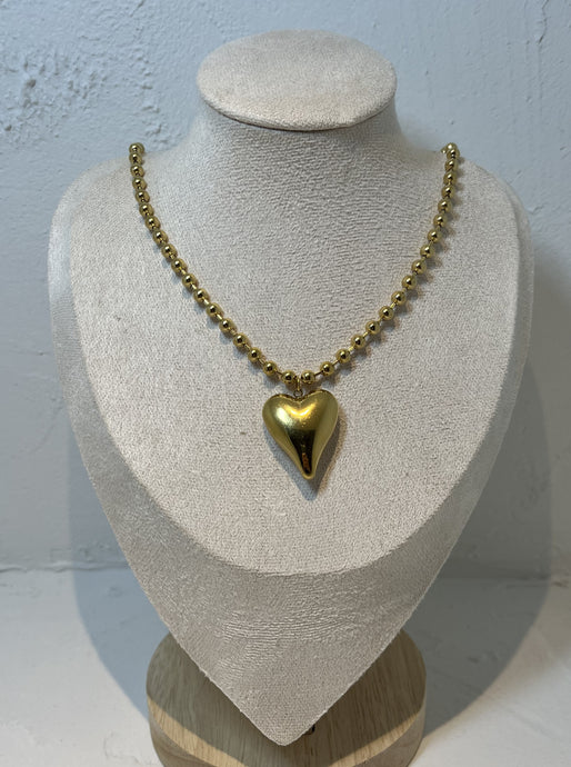 Stainless Steel Gold Plated Necklace