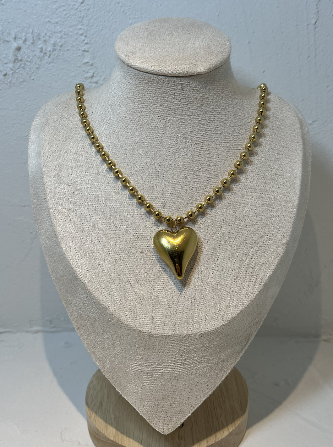 Stainless Steel Gold Plated Necklace