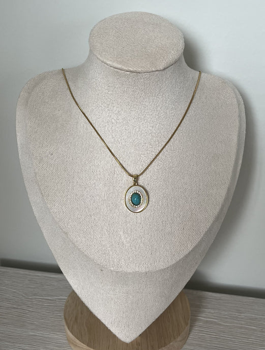 Stainless Steel Gold Plated Necklace