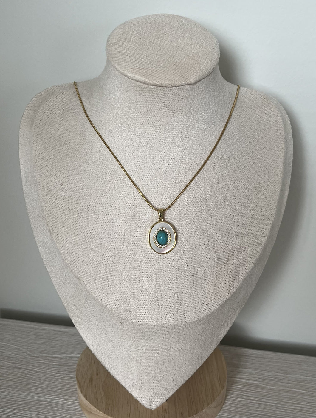 Stainless Steel Gold Plated Necklace