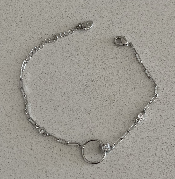 Silver Plated Brass Bracelet