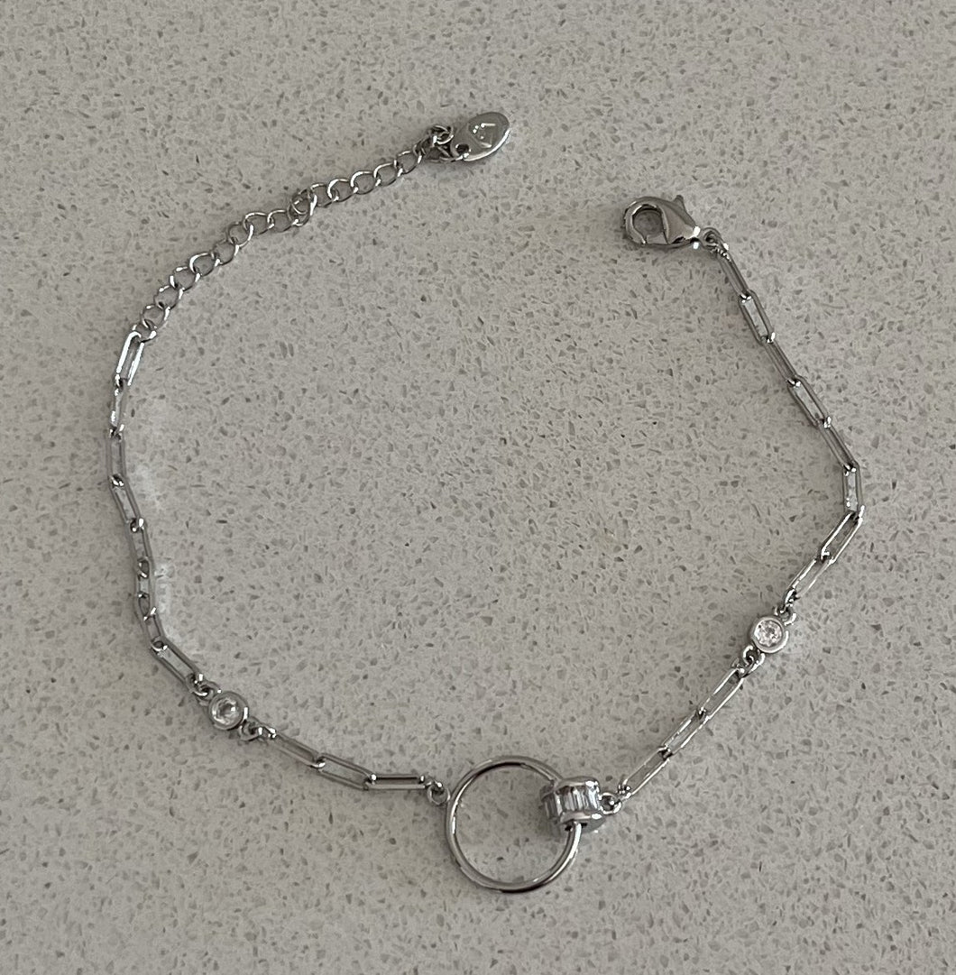 Silver Plated Brass Bracelet