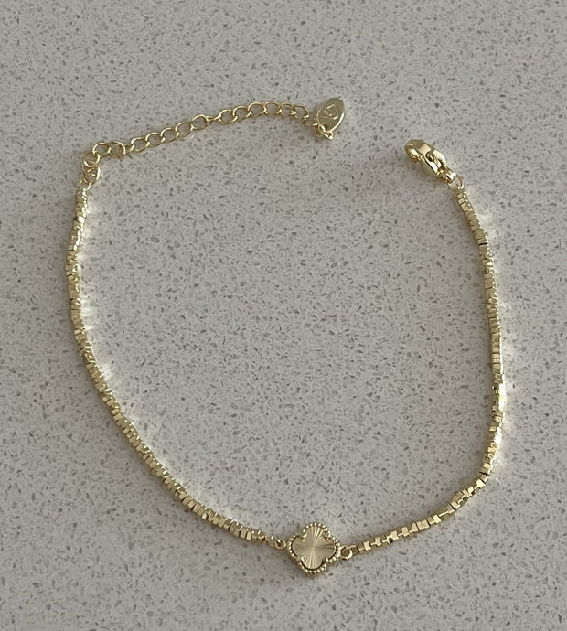 14K Gold Plated Brass Bracelet