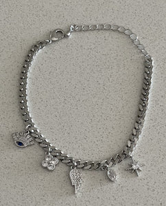 Silver Plated Brass Bracelet