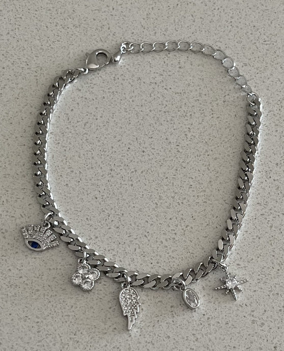 Silver Plated Brass Bracelet