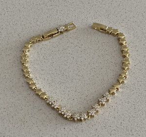 14K Gold Plated Brass Bracelet
