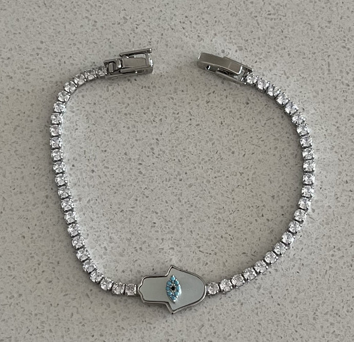 Silver Plated Brass Bracelet