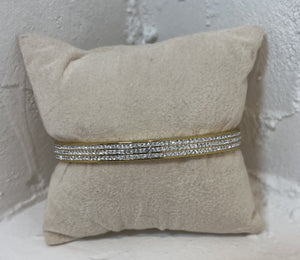 Stainless Steel Gold Plated Bangle