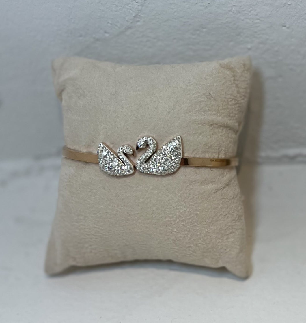 Stainless Steel Gold Plated Bangle
