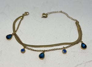 Stainless Steel Gold Plated Bracelet