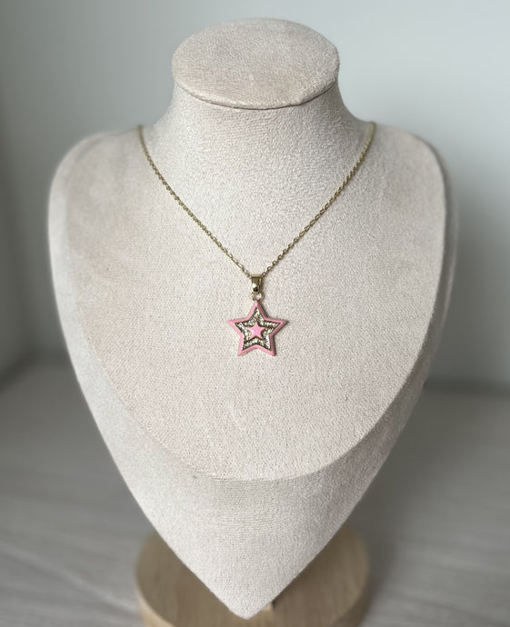 Stainless Steel Gold Plated Necklace