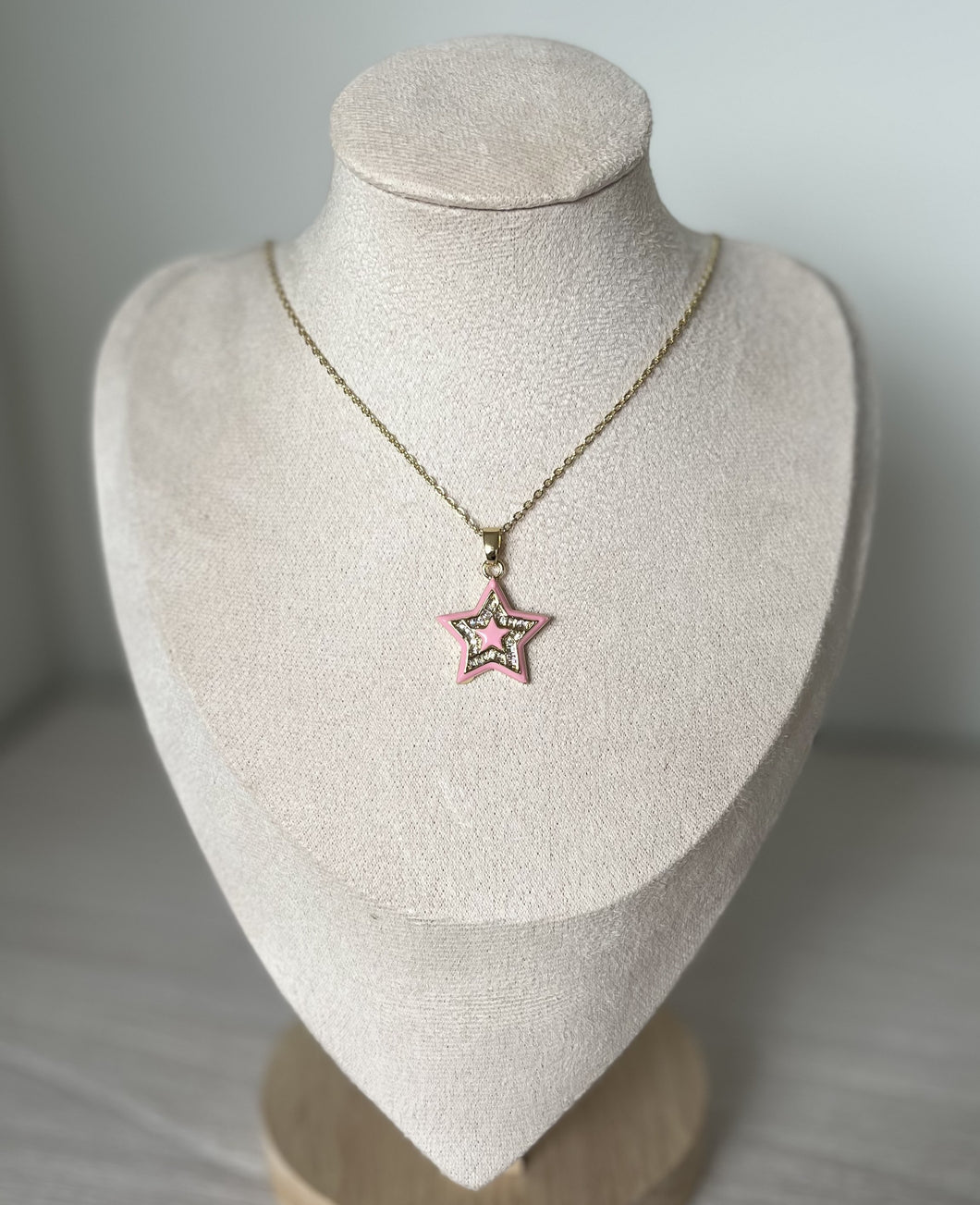 Stainless Steel Gold Plated Necklace