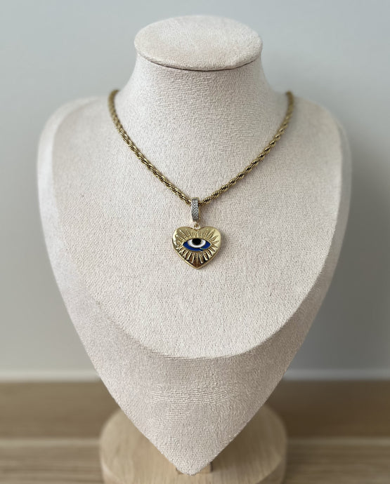 Stainless Steel Gold Plated Necklace